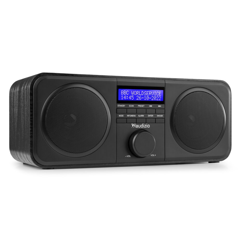 Rome WIFI Internet Stereo DAB+ Radio Black – Audizio